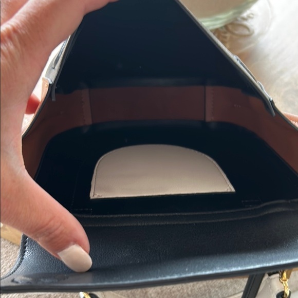 Source Unknown Black and Brown Mini Bag with Modern Design - Picture 8 of 9